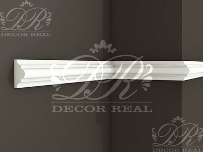 Гладкий Молдинг М7. Гладкий Молдинг М7 от Decor Real.