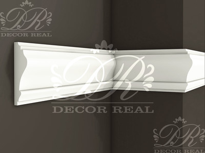 Гладкий Молдинг М9. Гладкий Молдинг М9 от Decor Real.