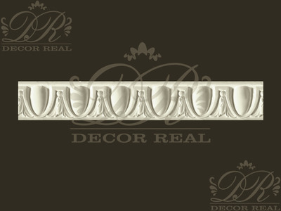 Порезка П30 из гипса. Порезка П30 из гипса от Decor Real.