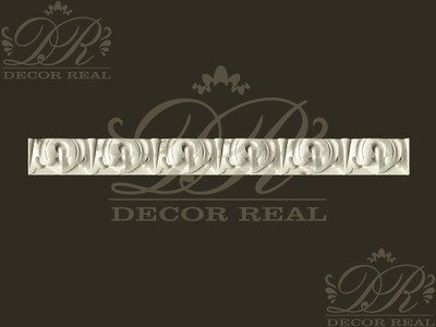 Порезка П1 из гипса. Порезка П1 из гипса от Decor Real.