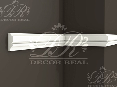 Гладкий Молдинг М15. Гладкий Молдинг М15 от Decor Real.