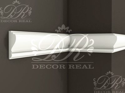 Гладкий Молдинг М5. Гладкий Молдинг М5 от Decor Real.