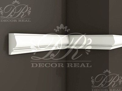 Гладкий Молдинг М12. Гладкий Молдинг М12 от Decor Real.