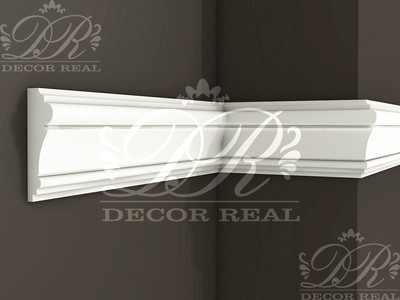 Гладкий Молдинг М10. Гладкий Молдинг М10 от Decor Real.