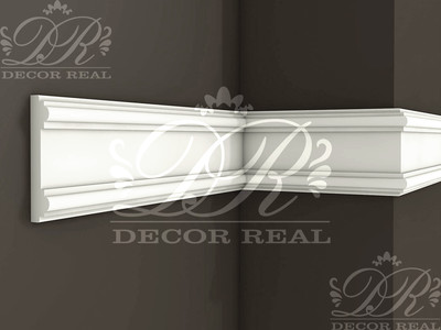 Гладкий Молдинг М27. Гладкий Молдинг М27 от Decor Real.