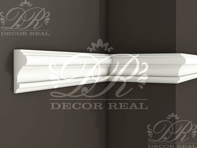 Гладкий Молдинг М18. Гладкий Молдинг М18 от Decor Real.