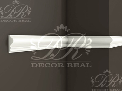 Гладкий Молдинг М16. Гладкий Молдинг М16 от Decor Real.