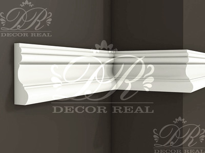 Гладкий Молдинг М23. Гладкий Молдинг М23 от Decor Real.