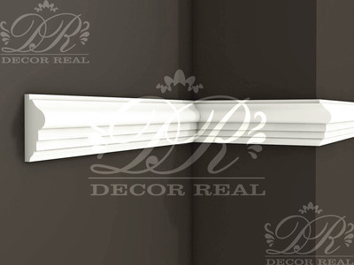 Гладкий Молдинг М21. Гладкий Молдинг М21 от Decor Real.