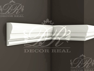 Гладкий Молдинг М30. Гладкий Молдинг М30 от Decor Real.
