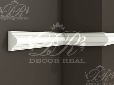 Гладкий Молдинг М38. Гладкий Молдинг М38 от Decor Real.