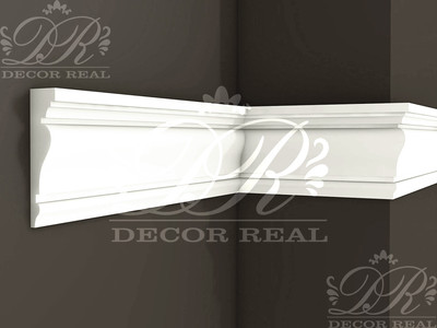 Гладкий Молдинг М45. Гладкий Молдинг М45 от Decor Real.