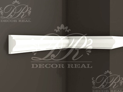Гладкий Молдинг М50. Гладкий Молдинг М50 от Decor Real.