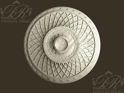 Потолочная накладная розетка РН2. Потолочная накладная розетка РН2 от Decor Real.