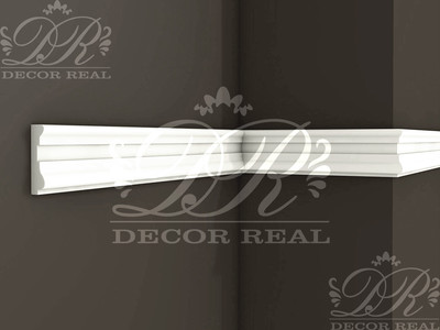 Гладкий Молдинг М43. Гладкий Молдинг М43 от Decor Real.