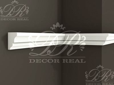 Гладкий Молдинг М48. Гладкий Молдинг М48 от Decor Real.
