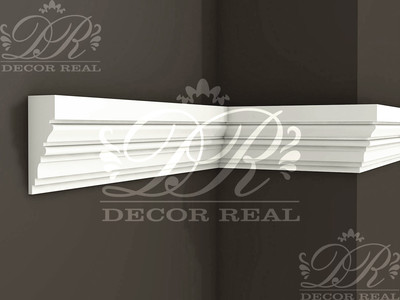 Гладкий Молдинг М34. Гладкий Молдинг М34 от Decor Real.