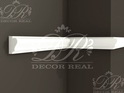 Гладкий Молдинг М46. Гладкий Молдинг М46 от Decor Real.