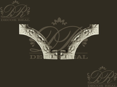 Гипсовый угол У11. Гипсовый угол У11 от Decor Real.