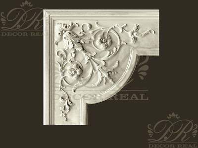 Гипсовый угол У1. Гипсовый угол У1 от Decor Real.