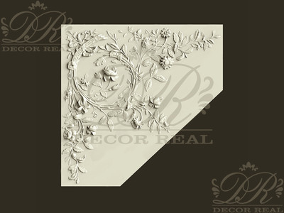 Гипсовый угол У38. Гипсовый угол У38 от Decor Real.