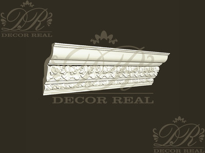 Потолочный карниз с декором КД15. Потолочный карниз с декором КД15 от Decor Real.