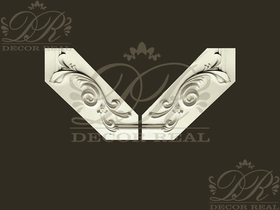 Гипсовый угол У32. Гипсовый угол У32 от Decor Real.