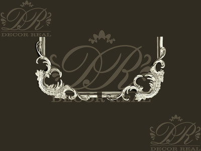 Гипсовый угол У7. Гипсовый угол У7 от Decor Real.