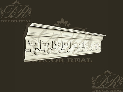 Потолочный карниз с декором КД20. Потолочный карниз с декором КД20 от Decor Real.