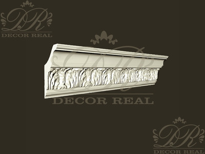 Потолочный карниз с декором КД18. Потолочный карниз с декором КД18 от Decor Real.