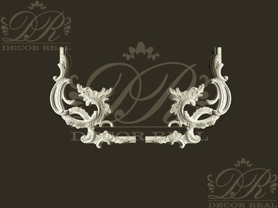 Гипсовый угол У17. Гипсовый угол У17 от Decor Real.