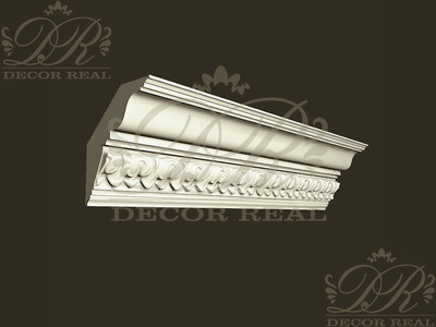 Потолочный карниз с декором КД21. Потолочный карниз с декором КД21 от Decor Real.
