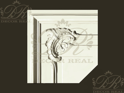 Гипсовый угол У31. Гипсовый угол У31 от Decor Real.