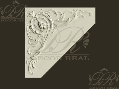 Гипсовый угол У26. Гипсовый угол У26 от Decor Real.