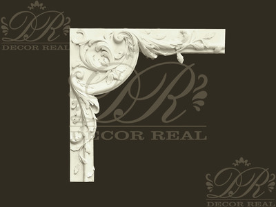 Гипсовый угол У28. Гипсовый угол У28 от Decor Real.