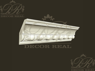 Потолочный карниз с декором КД13. Потолочный карниз с декором КД13 от Decor Real.