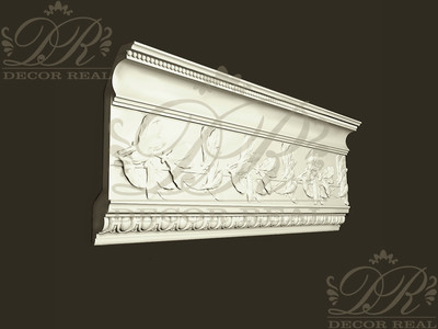 Потолочный карниз с декором КД2. Потолочный карниз с декором КД2 от Decor Real.