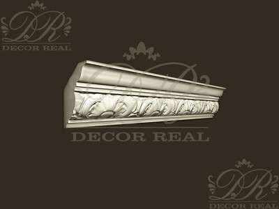Потолочный карниз с декором КД11. Потолочный карниз с декором КД11 от Decor Real.