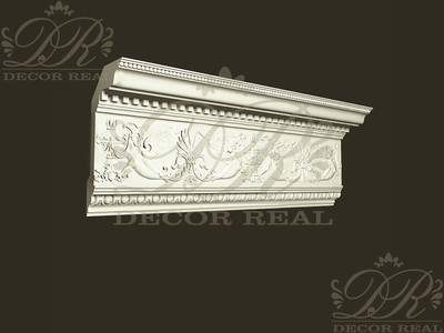 Потолочный карниз с декором КД3. Потолочный карниз с декором КД3 от Decor Real.