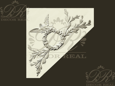 Гипсовый угол У34. Гипсовый угол У34 от Decor Real.