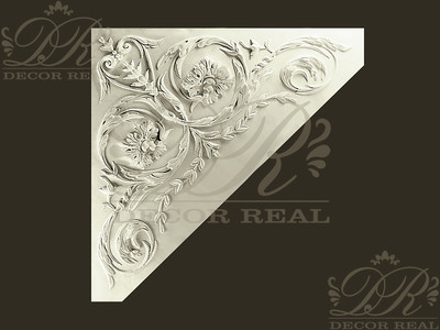 Гипсовый угол У48. Гипсовый угол У48 от Decor Real.