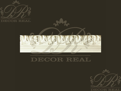 Молдинг декоративный из гипса МД7 от Decor Real.