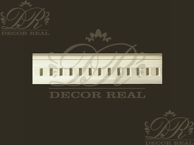 Молдинг декоративный из гипса МД5 от Decor Real.