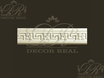 Молдинг декоративный из гипса МД6 от Decor Real.
