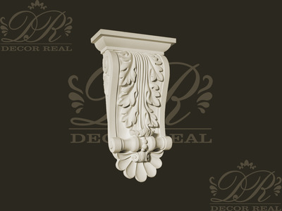 Гипсовый кронштейн ГК11. Гипсовый кронштейн ГК11 от Decor Real.